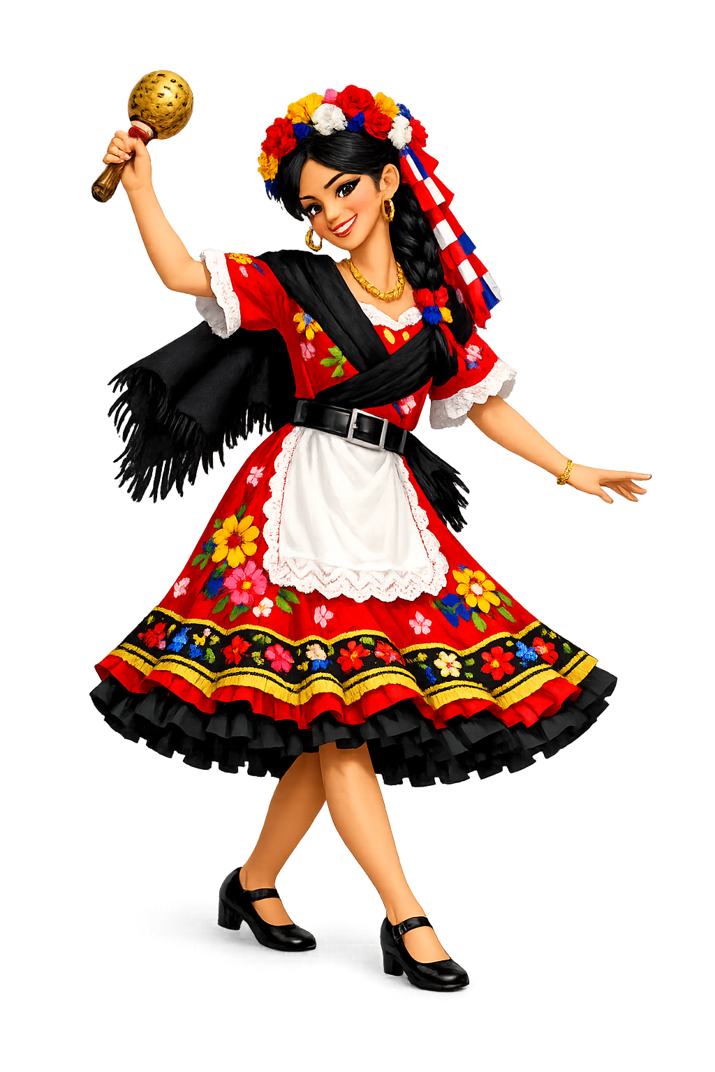 Bailarina Chiapaneca - México