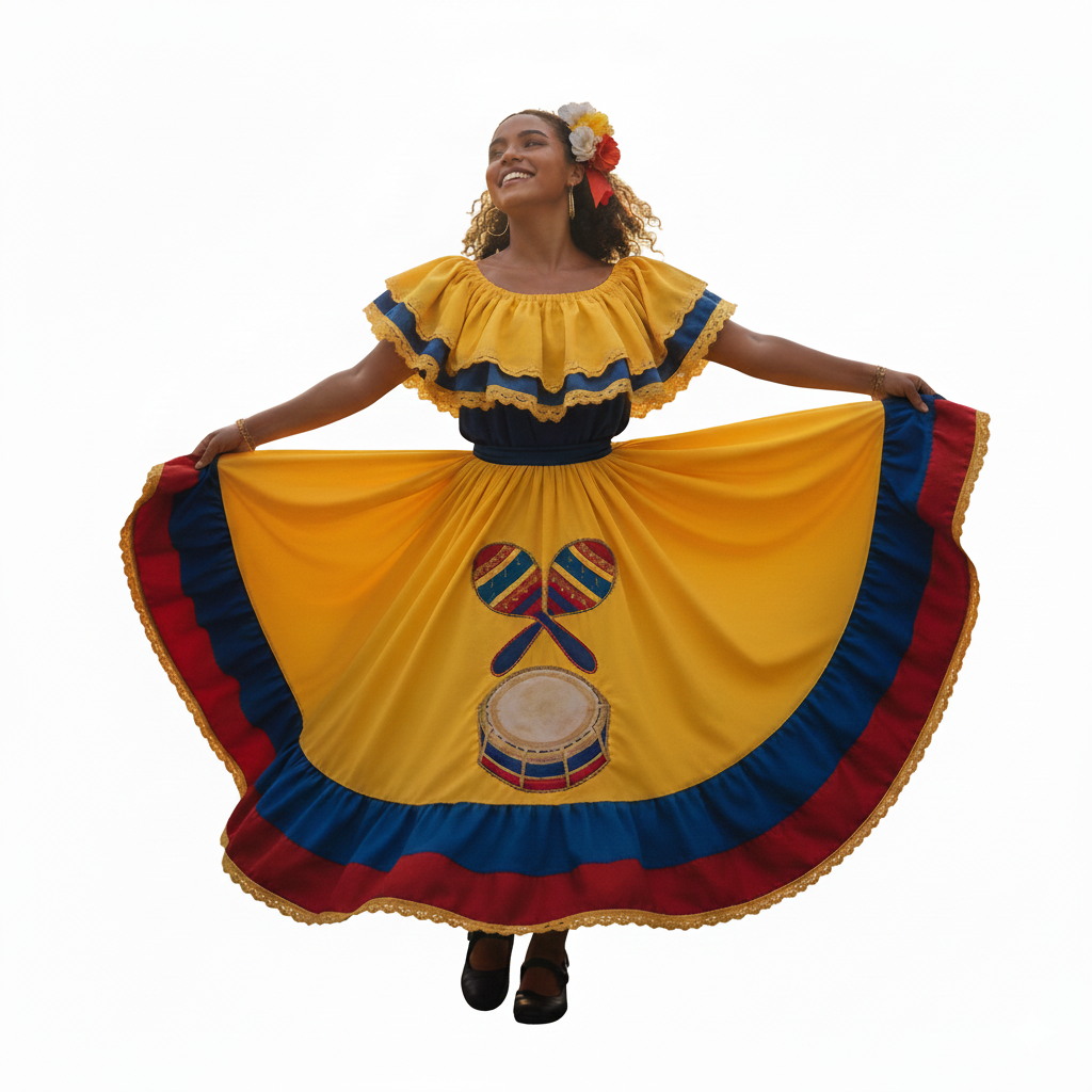 Bailadora de Cumbia - Colombia