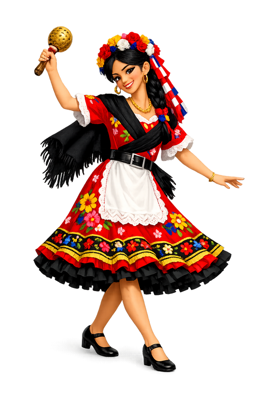 Bailarina Chiapaneca - México