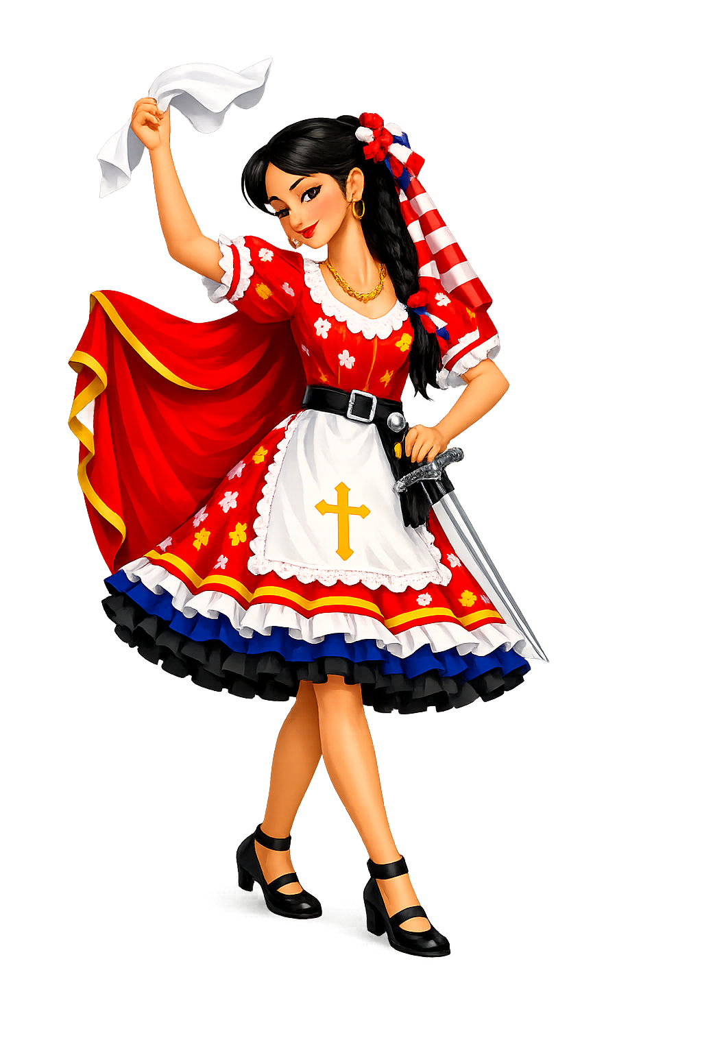 Bailadora de Cueca - Chile