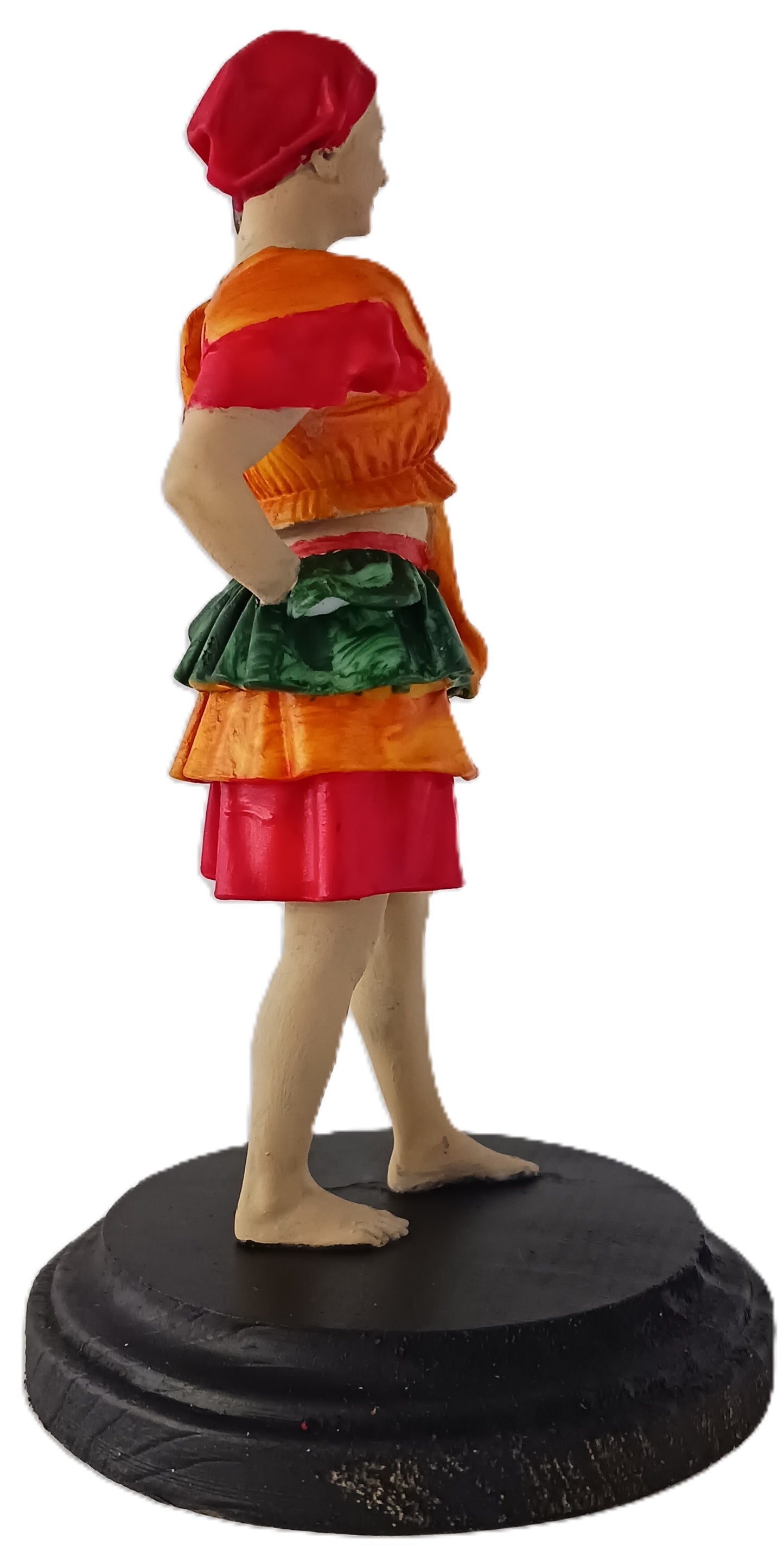 Mujer Bailadora de Mapalé con Atuendo Tradicional