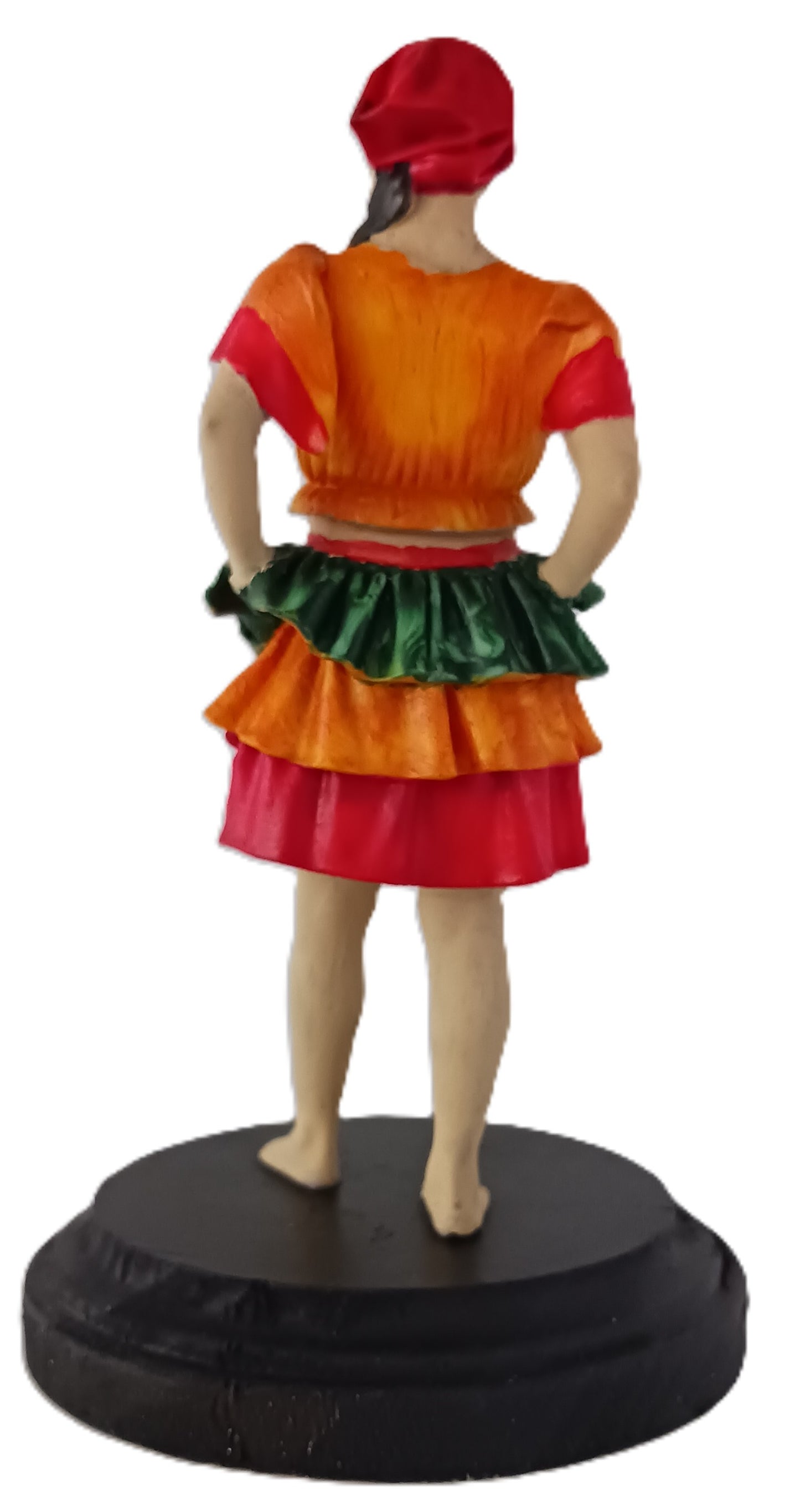 Mujer Bailadora de Mapalé con Atuendo Tradicional